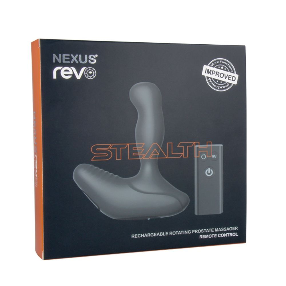 Nexus Revo Steath Prostate Massager Black