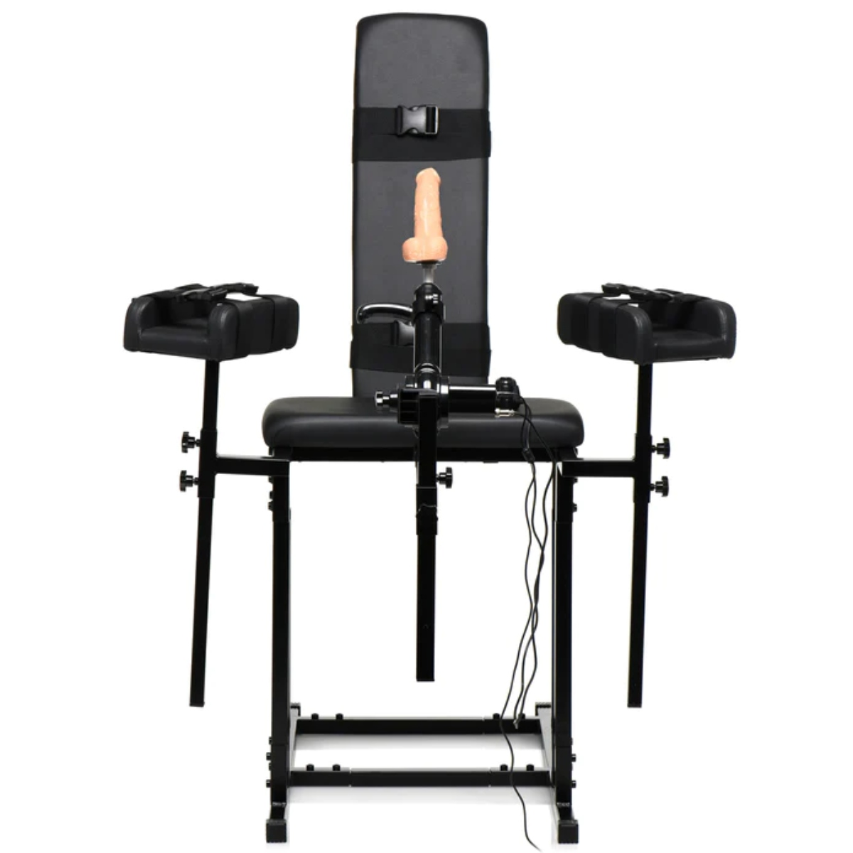 Master Series Ultimate Obedience Chair with Sex Machine