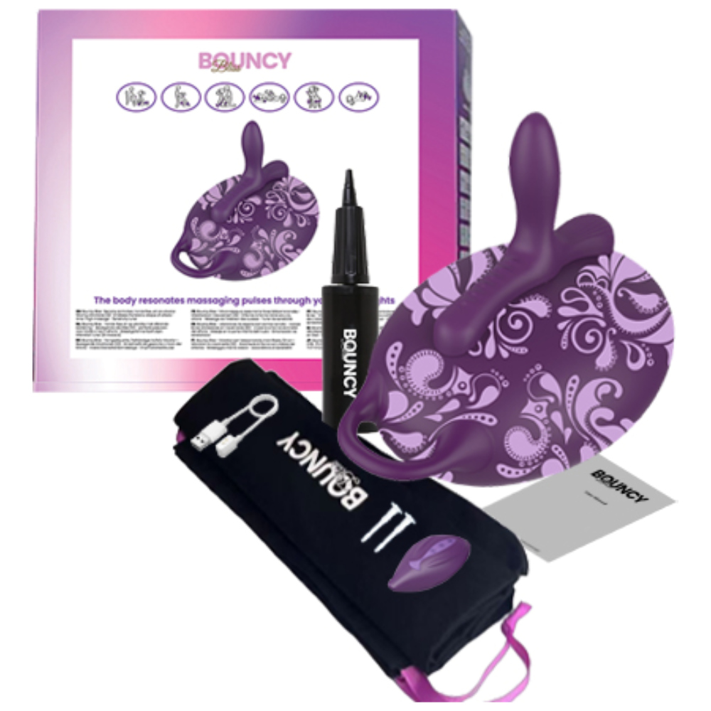 Bouncy Bliss Sit-On Vibrator