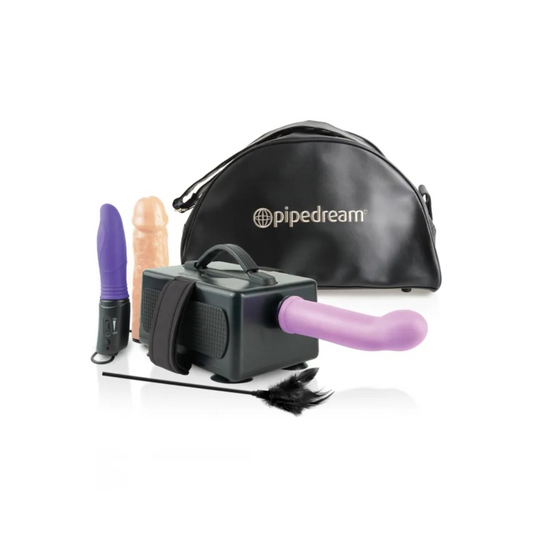 Fetish Fantasy Series Portable Sex Machine - Black/Light/Purple