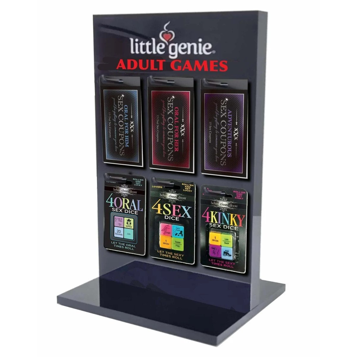 Retail Display Spinner - Keychains &amp;amp; Romance Games Included